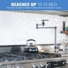 WOWOW  Deck Mounted Pot Filler with Double Handle and Joint Swing Arm in Brushed Nickel - 3 of 4
