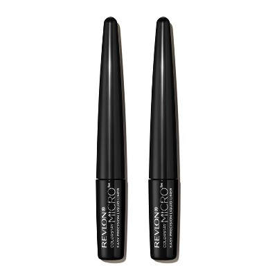 Revlon Colorstay Micro Liquid Waterproof Eyeliner - Black - 0.057 fl oz/2pk