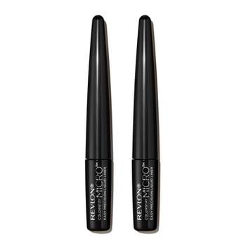 Revlon Colorstay Micro Liquid Waterproof Eyeliner - Black - 0.057 fl oz/2pk