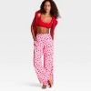Women's Microfleece Pajama Pant - Wild Fable™ - 3 of 3