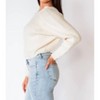 Women's Adelynn Twist-Back Sweater - falcon park - 4 of 4
