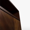eLuxury Chevron Wood Nightstand with Drawer - 3 of 4