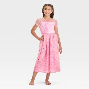 Girls' Wicked Glinda Dress-Up NightGown - Pink - 1 of 3
