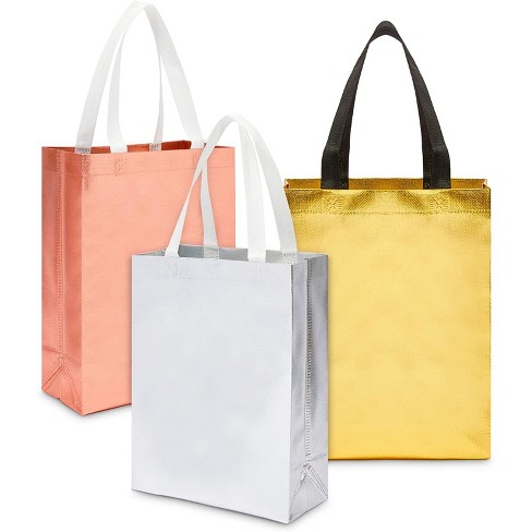 50pcs Wholesale Lot Pretty Mixed Pattern Plastic Gift Bag Shopping Bag  15X9CM