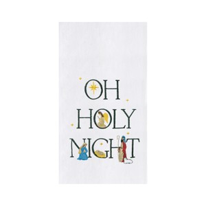 C&F Home Oh Holy Night Flour Sack Kitchen Towel - 1 of 4
