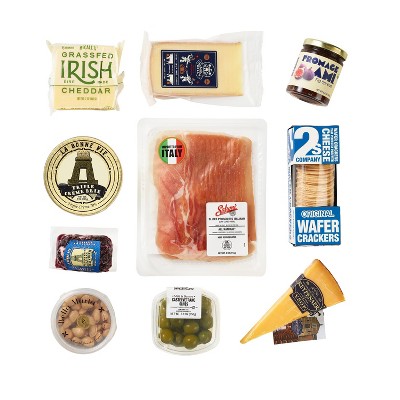Gourmet Dash Charcuterie Conversation Starter Party Platter - 53.1oz