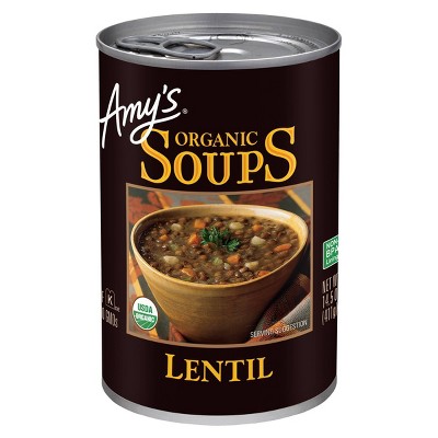 Amy's Organic Gluten Free Lentil Soup - 14.5Oz : Target