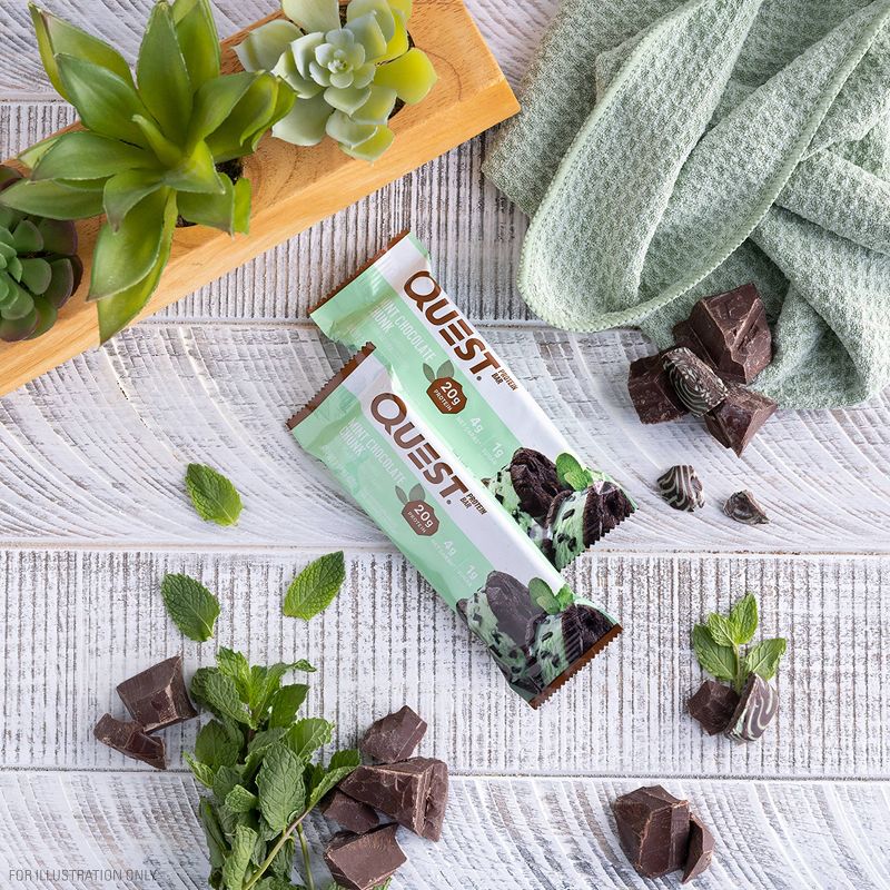 Quest Nutrition Protein Bar - Mint Chocolate Chunk, 4 of 12