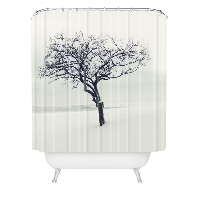 The Scientist Shower Curtain Gray - Deny Designs, 1 of 6