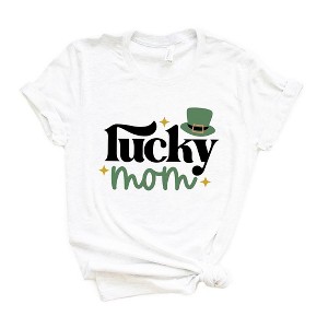 Simply Sage Market Women's Lucky Mom Short Sleeve Graphic Tee - 1 of 4