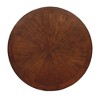 HOMES: Inside + Out Round Table Top with Pedestal Dining Table Wood/Brown Cherry: 4-Seater, Traditional Style, Non-Extendable - 4 of 4