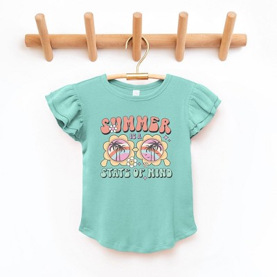The Juniper Shop Summer State Of Mind Toddler Flutter Sleeve Tee