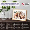 ELIME 10.1 inch WiFi Frameo Digital Photo Frame - Aluminum Frame - 2 of 4