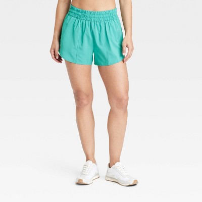 Women's Woven Mid-Rise Run Shorts 3" - All In Motion™