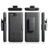 Nakedcellphone Combo for BlackBerry Key2 - Case with Stand and Belt Clip Holster - Black - 3 of 4