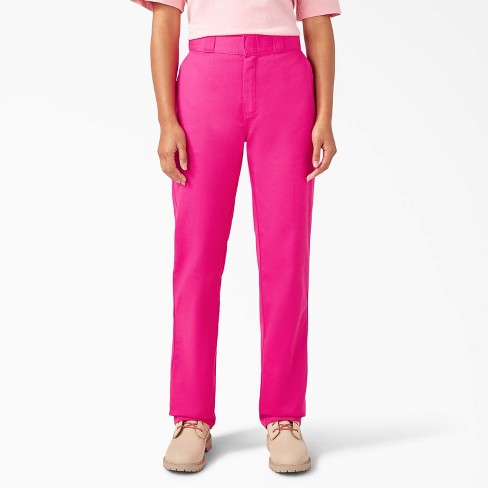 Dickies Womens 874 Recycled Cropped Work Pant - Withered Rose