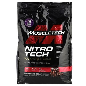 Muscletech Nitro Tech, 100% Whey Gold Protein Powders - 1 of 2