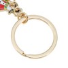 Unique Bargains Christmas Keychain Double Ring Zinc Alloy Colorful 3.15" 1 Pc - 3 of 4