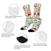 Vehicles Motorcycles Trucks Taxis Women Printed Crew Socks Funny Funky Socks Soft Polyester Novelty Gifts for Artists Men - 4 of 4