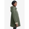 Jessica London Women's Plus Size Reversible A-Line Raincoat - 4 of 4