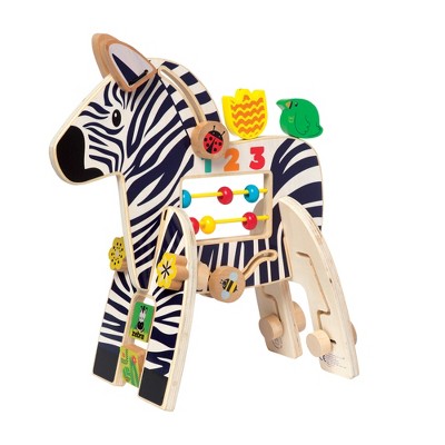 Manhattan Toy Zebra Activity Toy