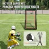 VEVOR Lacrosse Rebounder for Backyard, 4x7 Ft Volleyball Bounce Back Net, Pitchback Throwback Baseball Softball Return Training Screen - 4 of 4
