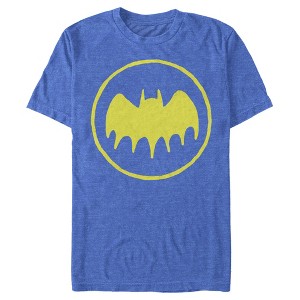 Men's Batman Logo Cute Cartoon T-Shirt - 1 of 4