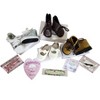 The Queen's Treasures 18 inch Doll Shoe Shop Set with 4 Pairs Shoes & Store Sign - 2 of 4