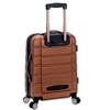 Rockland Melbourne Hardside Expandable Spinner Wheel Luggage Brown Carry-On 20-Inch - 4 of 4