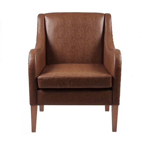 Target faux best sale leather chair