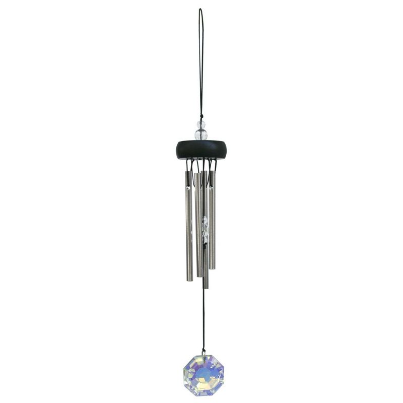 Woodstock Windchimes Precious Stones Chimes Amethyst, Wind Chimes For Outside, Wind Chimes For Garden, Patio, and Outdoor Décor, 12"L, 1 of 9