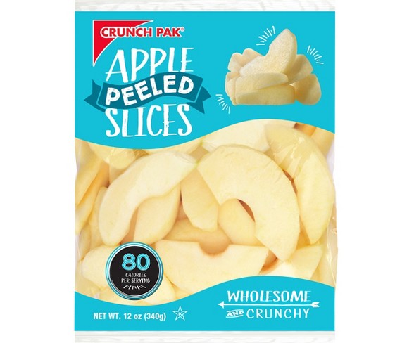 Crunk Pak Peeled Sweet Apples - 12oz