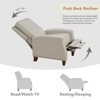 Spruce & Spring Push Back Recliner Chair with Nailhead Trims for Living Room - 3 of 4