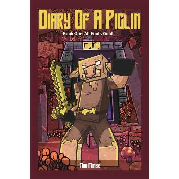 Diary of A Piglin Book 1 - (Diary of a Piglin) Large Print by  Mini Miner & Waterwoods Fiction (Paperback)