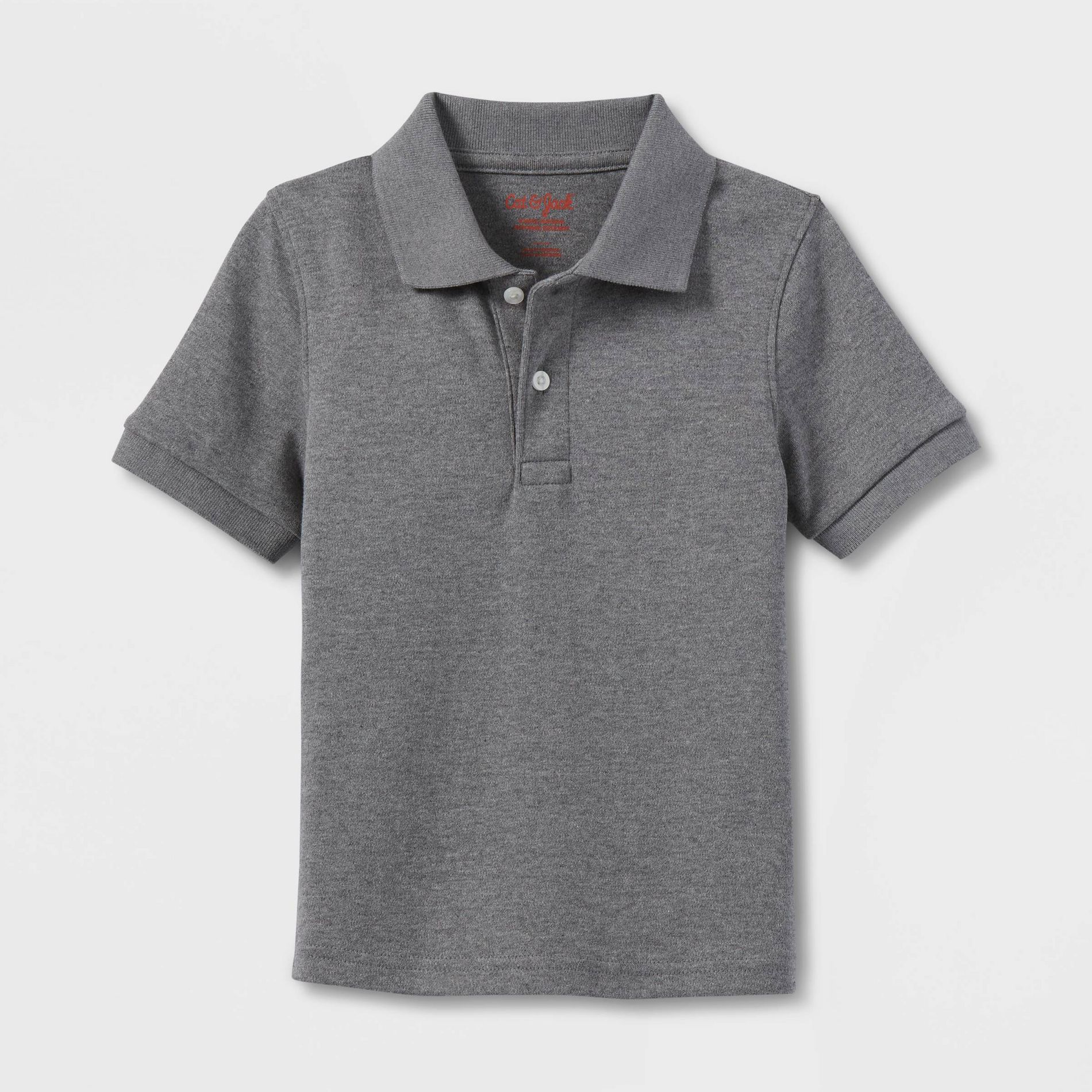 Toddler Boys' Short Sleeve Interlock Uniform Polo Shirt - Cat & Jack™