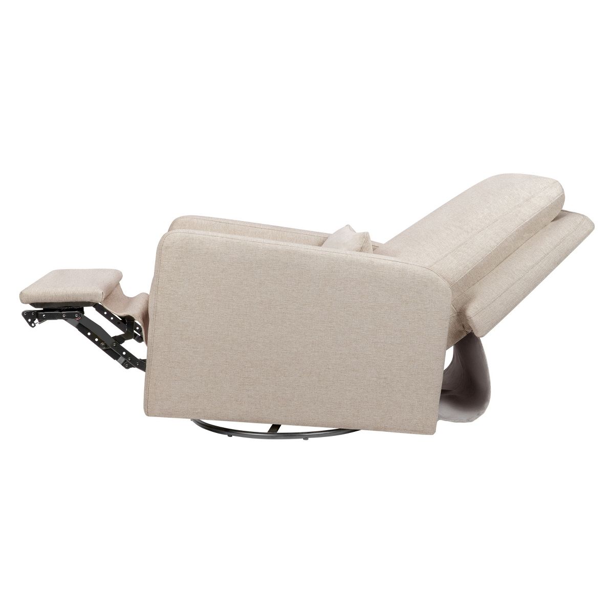 Babyletto Sigi Electronic Recliner and Swivel Glider with USB port - Performance Beach Eco-Weave - thumbnail 7