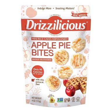 Drizzilicious Apple Pie Rice Cake - 4oz