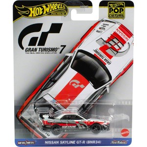 HOT WHEELS NISSAN SKYLINE GT-R R34 GRAN TURISMO POP CULTURE PREMIUM - 1 of 4