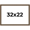 PosterPalooza | Sculpted Gold Picture Frame - UV Acrylic, Backing Board, Hanging Hardware Included - 2 of 4