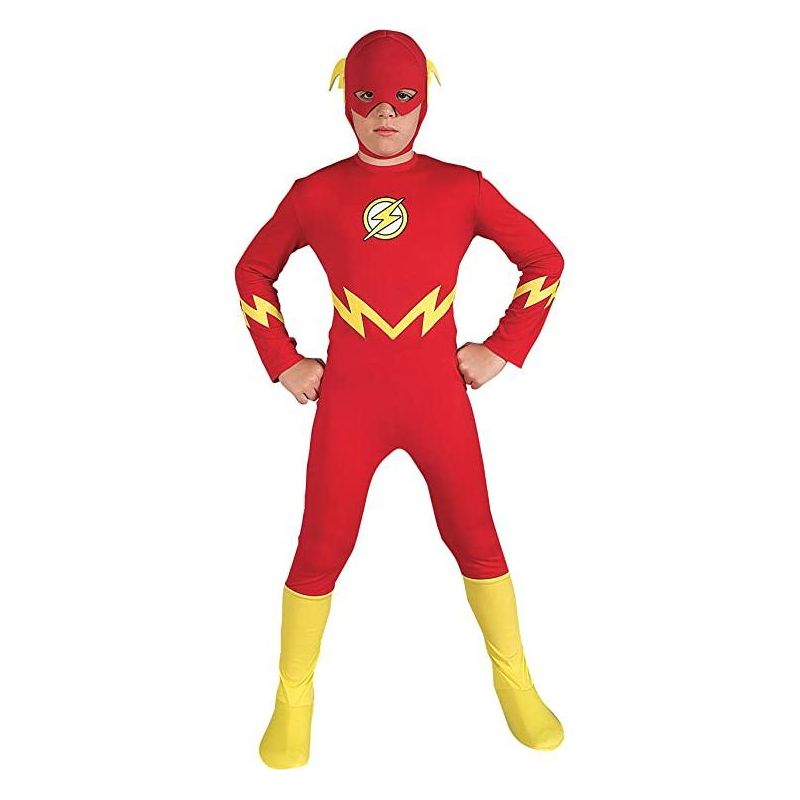 Rubies Justice League DC Comics The Flash Boys Costume, 1 of 3