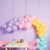 70ct Large Balloon Arch Garland Pastels - Spritz™ - 2 of 4