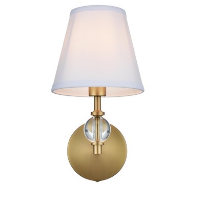 Elegant Lighting Bethany 7 inch Wall Sconce in Satin Gold