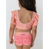 RuffleButts Toddler Girls UPF50+ Butterfly Tankini - 4 of 4