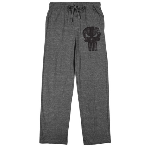 The Punisher Lounge Pants Adult Mens S-XL Pajama Sleep Marvel Comics 
