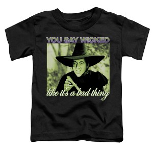 Toddler Boys' The Wizard Of Oz Wicked Witch T Shirt - 1 of 2