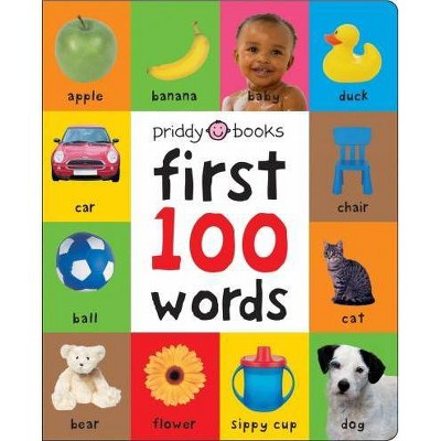 First 100 Words - by  Roger Priddy (Board Book)