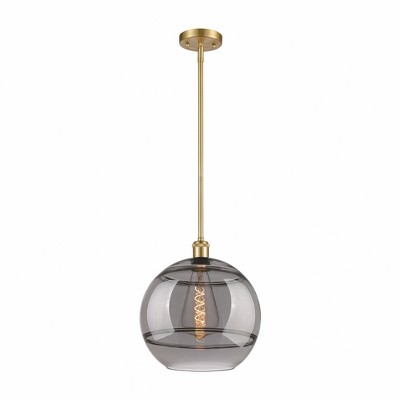 Rochester - 1 Light Stem Hung Mini Pendant In Industrial Style-13.38 Inches Tall and 12 Inches Wide