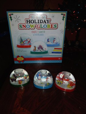 Creativity for Kids - Make Your Own Holiday Snow Globes