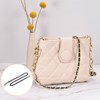 Unique Bargains Metal Corrosion-Resistant PU Leather Purse Flat Chain Straps - 3 of 3