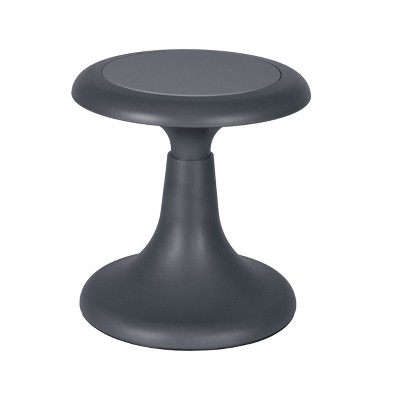 13" Glow Wobble Stool Gray - Regency